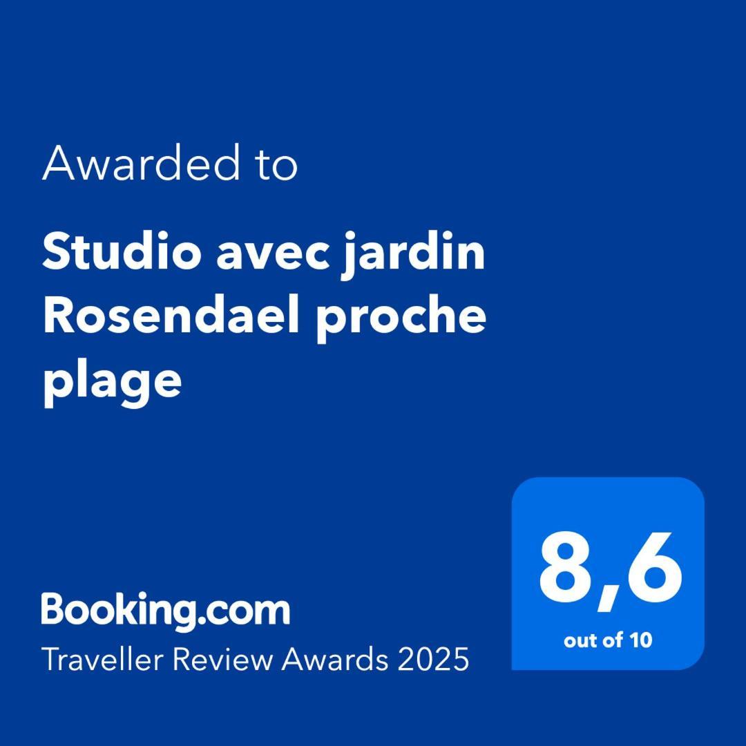 Studio Avec Jardin Rosendael Proche Plage 敦刻尔克 外观 照片